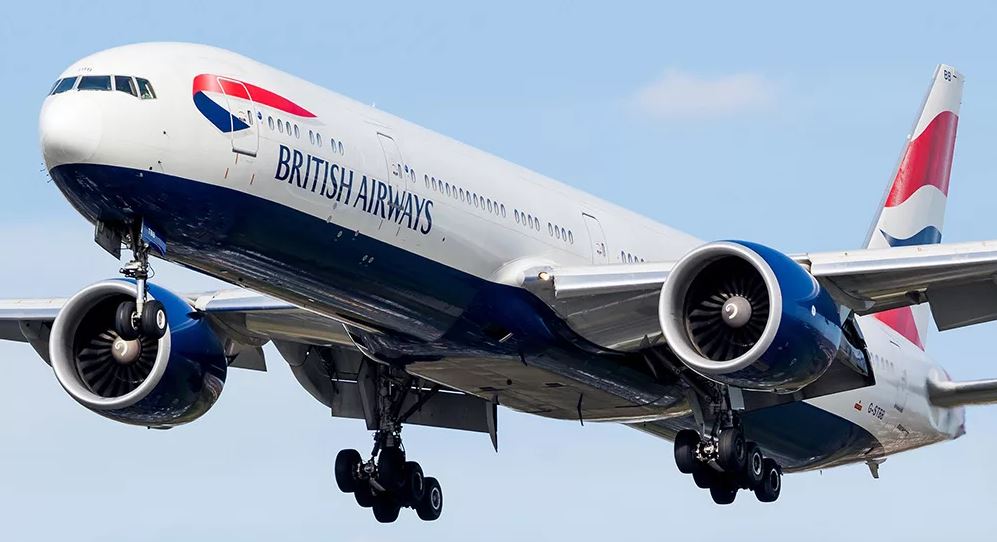 british airways world traveller 777